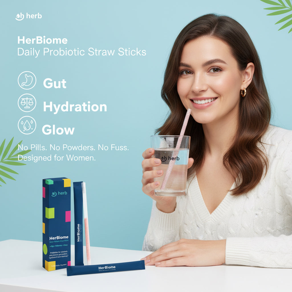 Oh Herb HerBiome Straw Stick – 15 Straw Sticks per box – Made in US