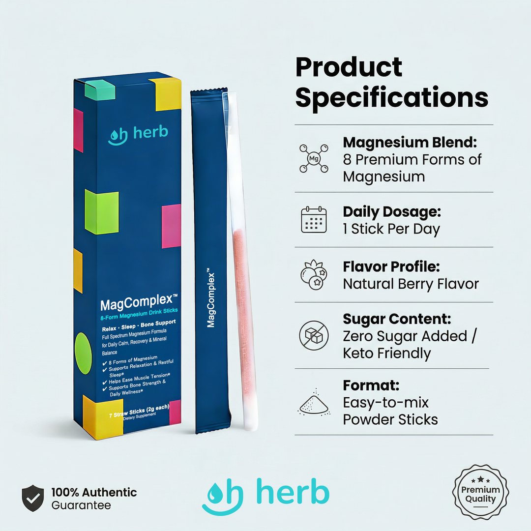 Oh Herb MagComplex™ Straw Sticks