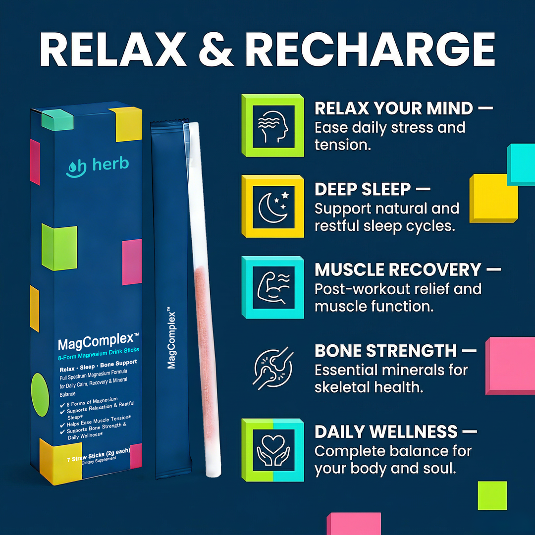 Oh Herb MagComplex™ Straw Sticks