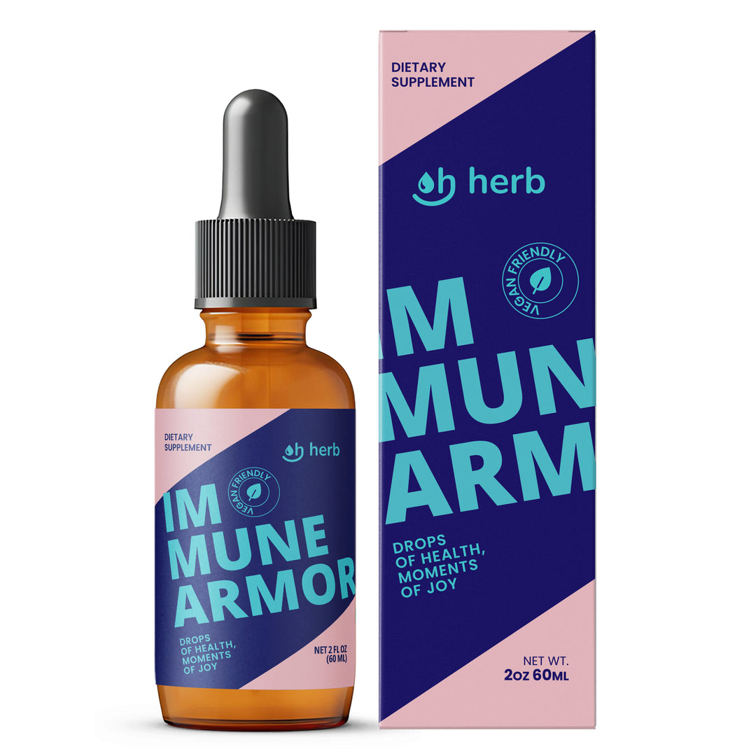 Immune-Armor Ginger Drops - Supercritical Ginger · Elderberry · Zinc - Made in US