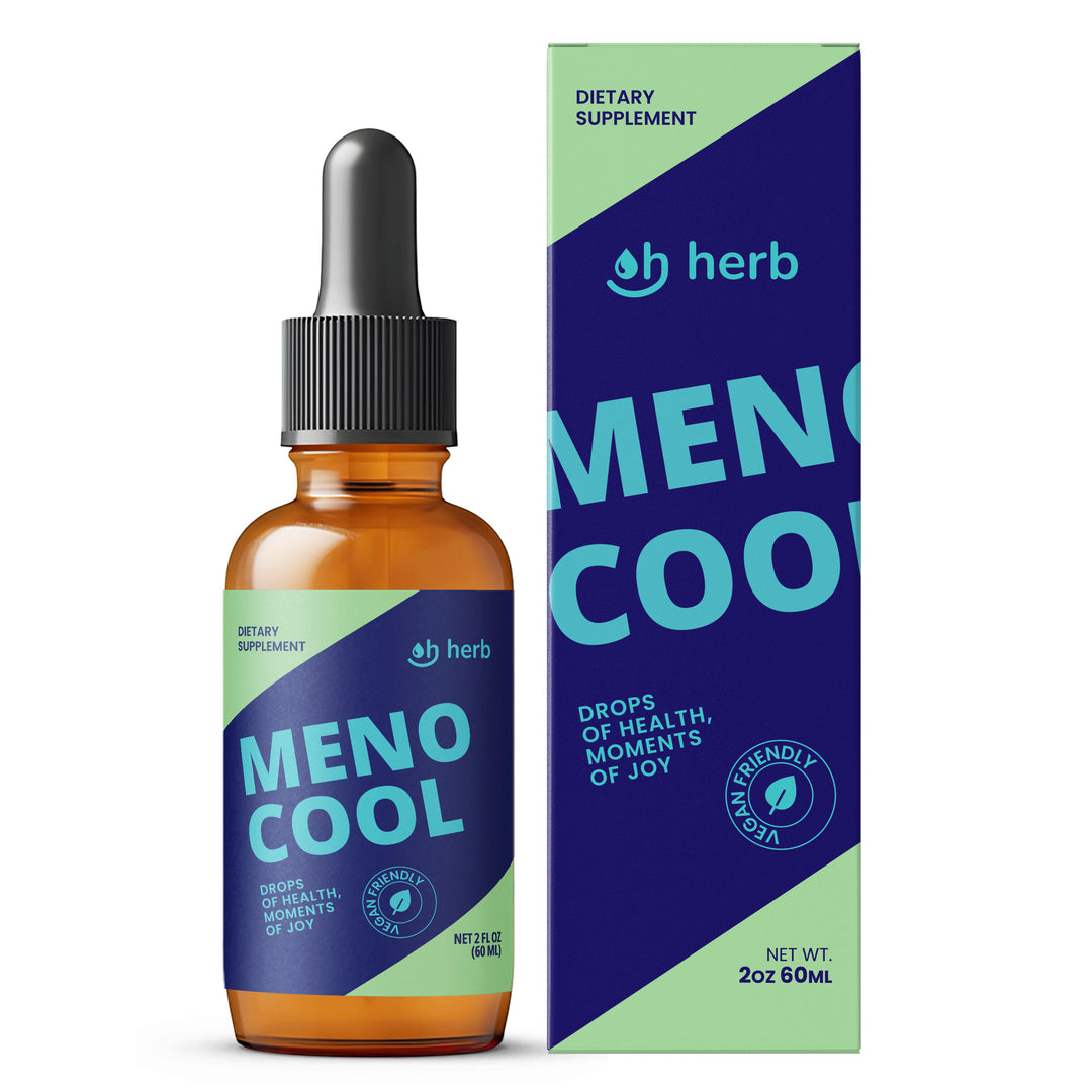 Meno-Cool Drops - SRI-81 (Shatavari) · Rhapontic Rhubarb - Made in US