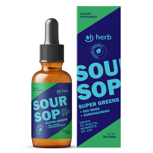 Soursop SuperGreens Drops - Superfruit · SuperGreens · Superglow